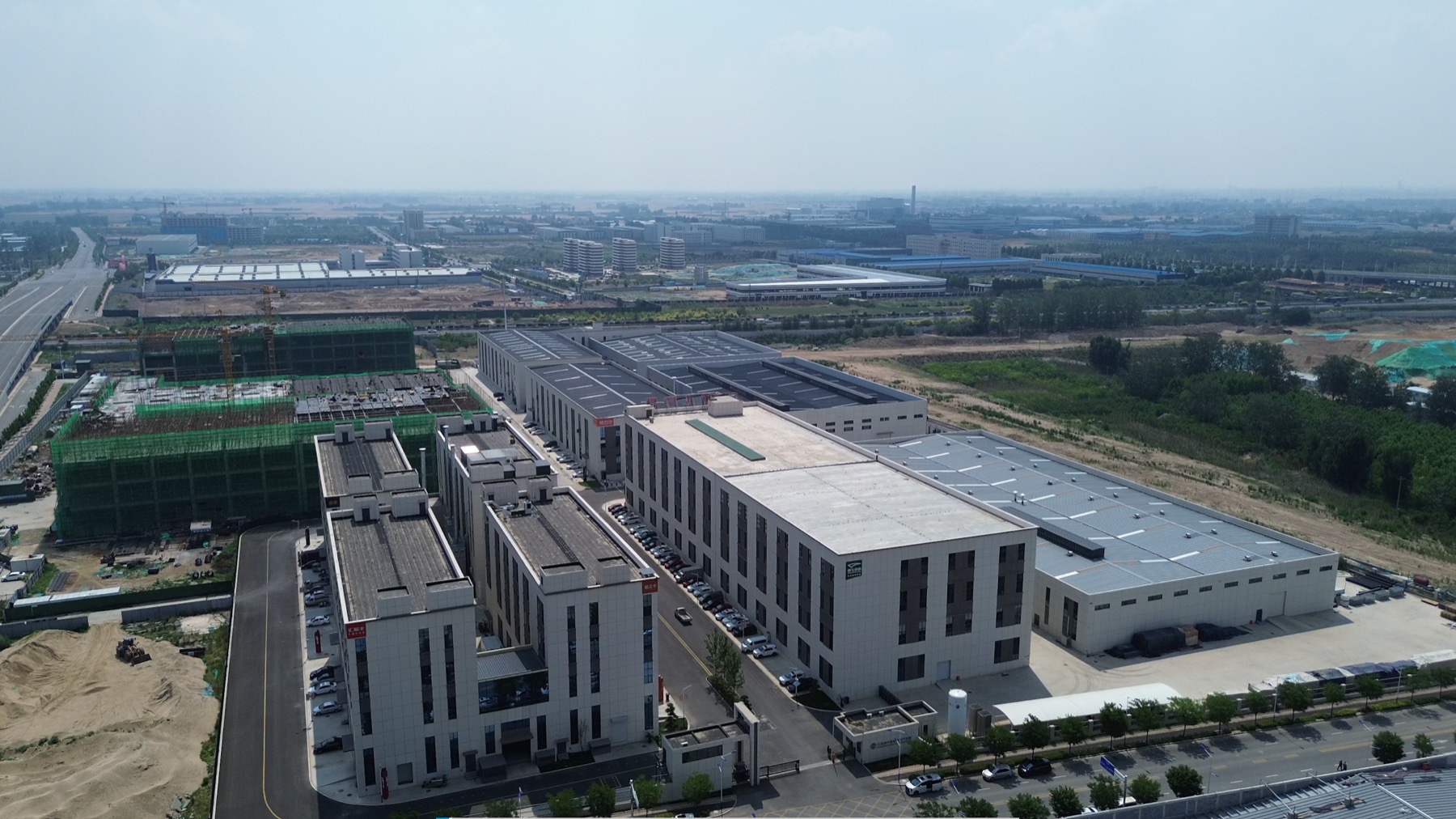 园区规模鸟瞰