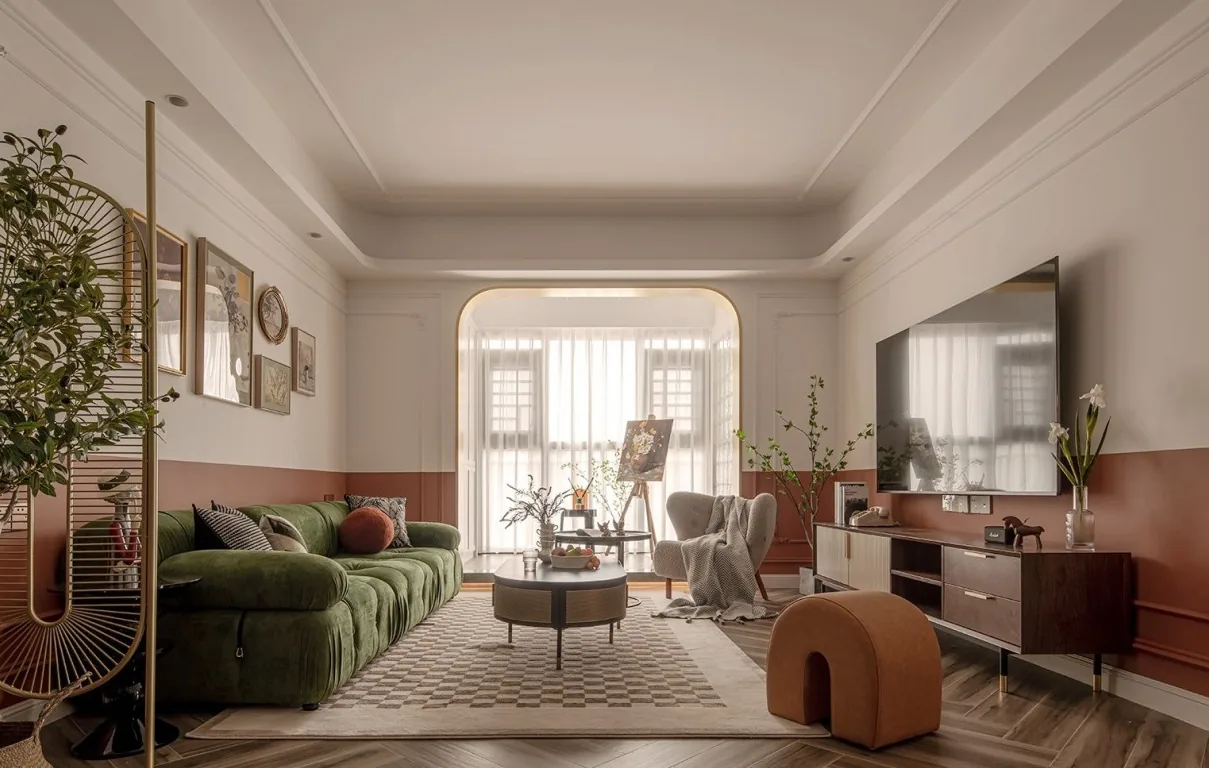 Cas de design d’intérieur complet | Un style élégant mêlant authenticité rustique et raffinement intemporel
