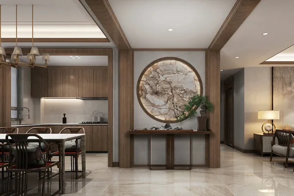 全屋设计案例丨摩登轻奢 新中式的现代表达