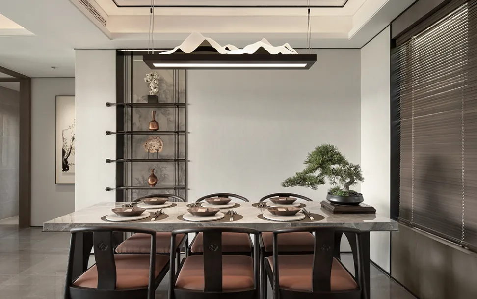 Cas de design d’intérieur complet | Une seule saveur, le thé et la méditation — une vie empreinte de sérénité zen