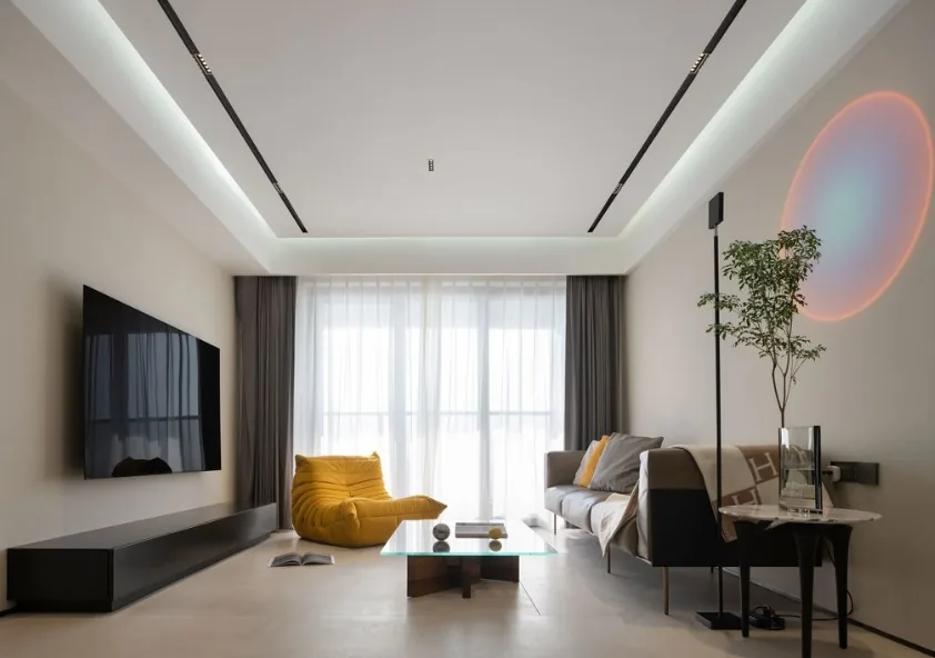 Wohnungsdesign‑Beispiel | Schlichter Stil – Kunstvolles Leben