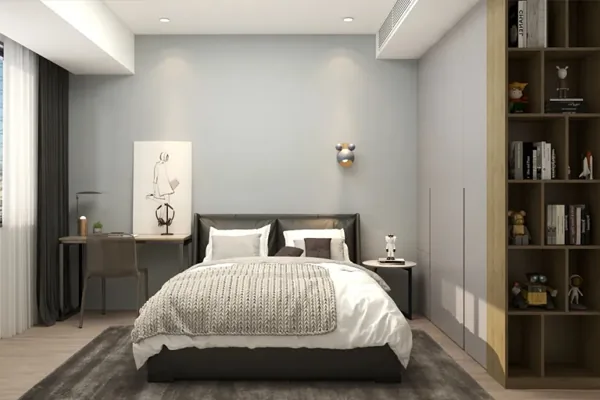 全屋设计案例丨“一切从简”来舒缓在都市中忙碌的身心