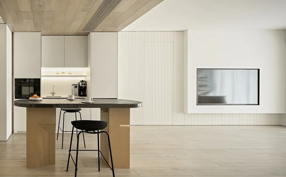 Caso de diseño integral | Estilo minimalista y cremoso: un auténtico bálsamo para el alma