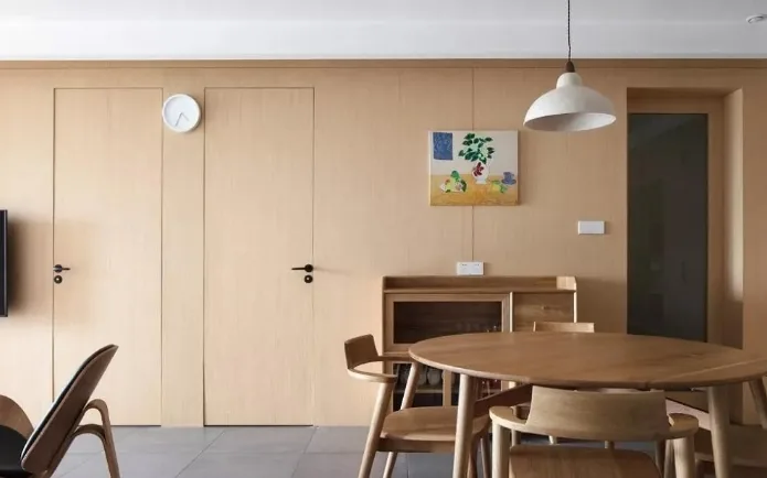 Whole-House Design Case | Natural Solid-Wood Aesthetic: Simplicity Meets Serenity