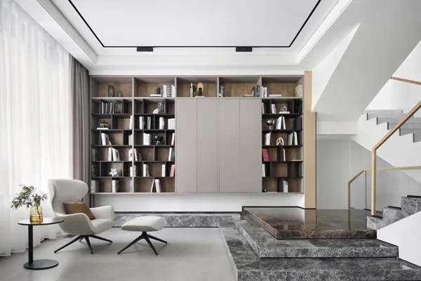 Cas de design d’intérieur complet | Une vie luxueuse, à l’apogée de la simplicité et de la beauté