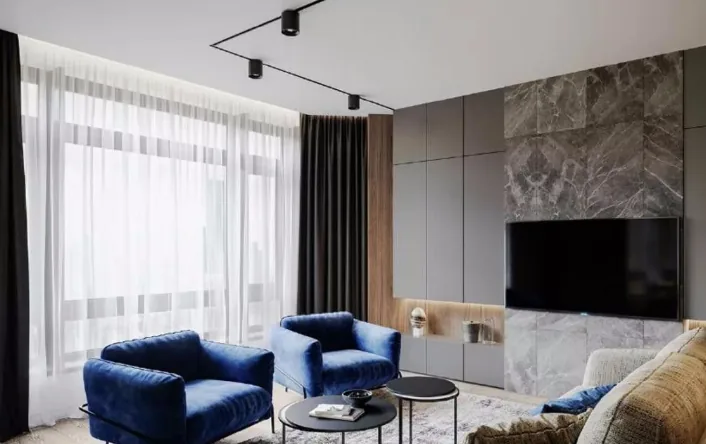 全屋设计案例丨高级灰色调,潮流而又时尚
